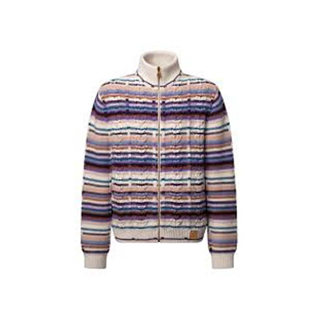 루이비통 컬러풀 스트라이프 니트 집업 가디건