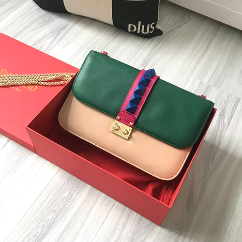발렌티노 락스터드 체인 숄더백 48733