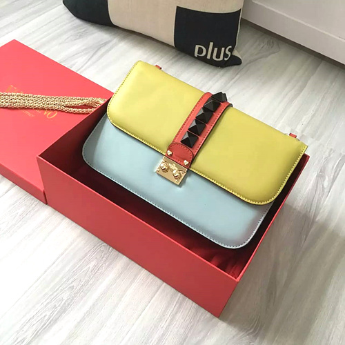 발렌티노 락스터드 체인 숄더백 48733