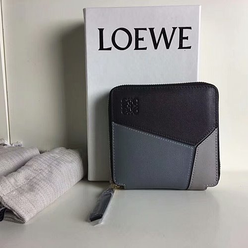 LOEWE 여성 반지갑  -네이비