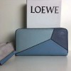 LOEWE 여성 장지갑  -블루