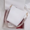 셀린느 카프스킨 스몰 상글 숄더 백 178303 화이트