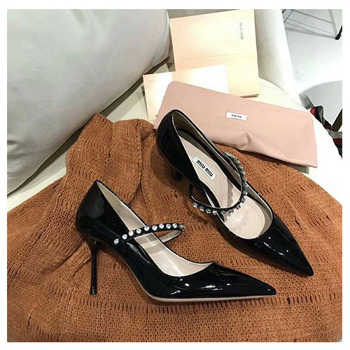 미우미우 여성슈즈 8.5cm
