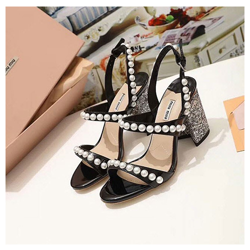 미우미우 여성슈즈 8cm