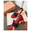 미우미우 여성슈즈 8cm