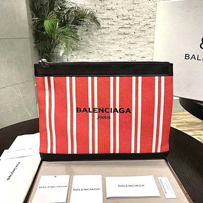 발렌시아가 바자 BAZAR Shopper -레드/미듐