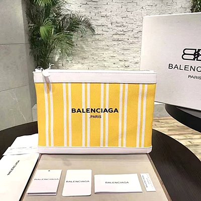 발렌시아가 바자 BAZAR Shopper -옐로우/미듐