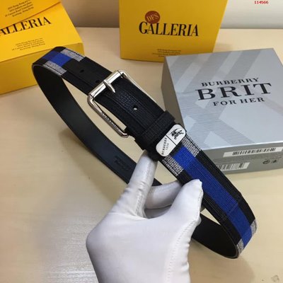 버버리 남성 벨트 BUBT0035