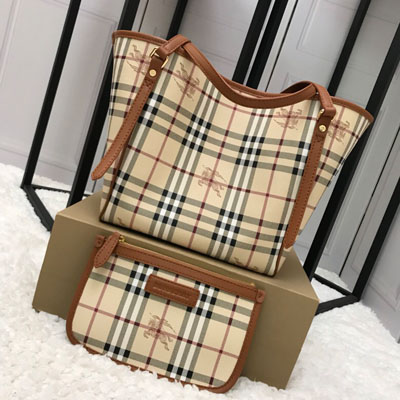 버버리 자이언트 토트 헤이마켓 체크 38873271