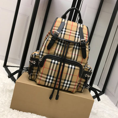 버버리 미디엄 럭삭 빈티지 체크 40731121
