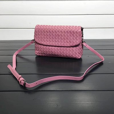 보테가베네타 인트레치아토 나파 스몰 메신저 백