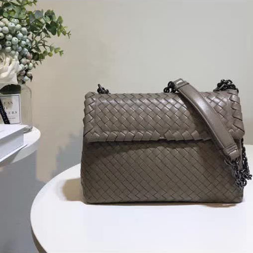 보테가베네타 인트레치아토 나파 라지 올림피아 백