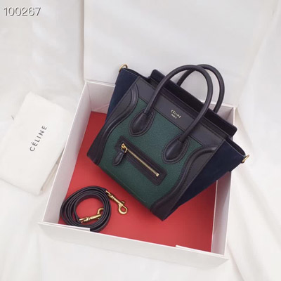 셀린느 189243 카프스킨 나노 러기지 백
