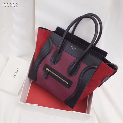 셀린느 189793 카프스킨 마이크로 러기지 핸드 백