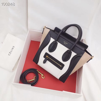 셀린느 189243 카프스킨 나노 러기지 백