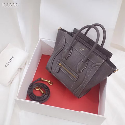 셀린느 189243 카프스킨 나노 러기지 백