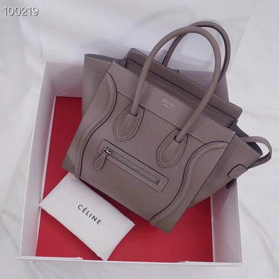 셀린느 189793 카프스킨 마이크로 러기지 핸드 백