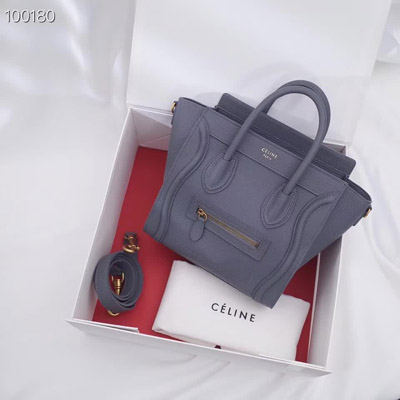 셀린느 189243 카프스킨 나노 러기지 백