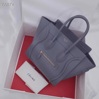 셀린느 189793 카프스킨 마이크로 러기지 핸드 백