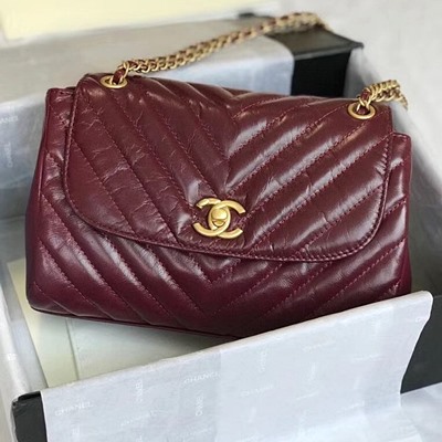 샤넬 A57700 플랩 백  램스킨 골드 톤 메탈 