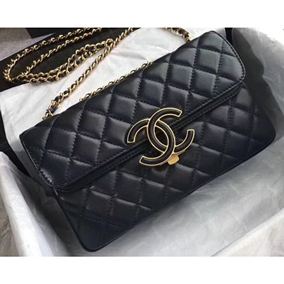 샤넬 A57275  램스킨 더블 플랩 백 