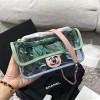 샤넬 미디엄  코코 스플래쉬 플랩 백 PVC 핑크