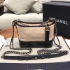 샤넬 A91810 가브리엘 스몰 호보 백 베이지 카프스킨