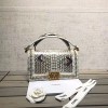 샤넬 A67099 보이 플랩 숄더 백 스네이크 레더 