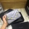 샤넬 오리지널  램스킨 골드 톤 메탈 c33814 그레이