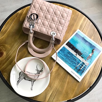 디올 오리지널 램스킨 lady dior bag 44450