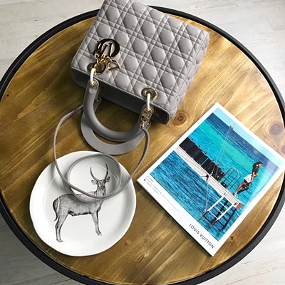 디올 오리지널 램스킨 lady dior bag 44450