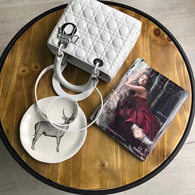 디올 오리지널 램스킨 lady dior bag 44450