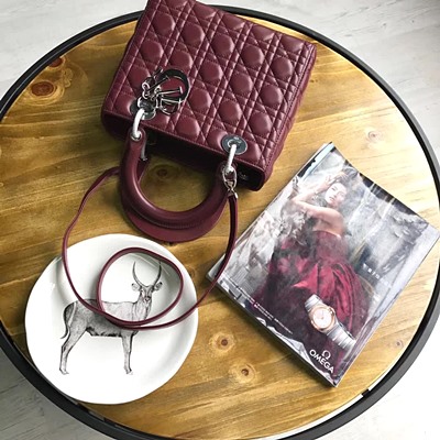 디올 오리지널 램스킨 lady dior bag 44450