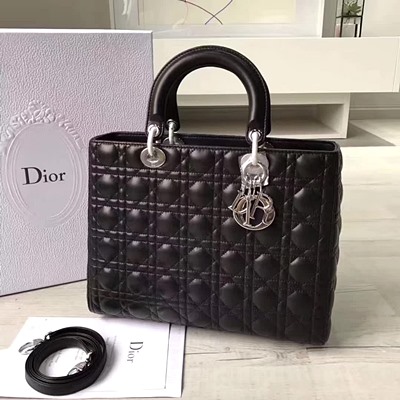 디올 오리지널 램스킨 lady dior bag 44550