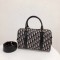 디올 캔버스 카프스킨 백 M5818 black