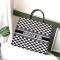 Dior original canvas book tote oblique bag M1286 blue