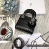 디올 LADY DIOR 미니 백 블랙
