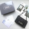 디올 스터드 카프스킨  jadior 미니 플랩 백 9002 블랙