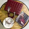 디올 오리지널 페이던트 카프흐킨 lady dior bag 44550