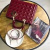 디올 오리지널 페이던트 카프스킨 lady dior bag 44550