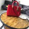 디올 오리지널 페이던트 카프스킨 lady dior bag 44550