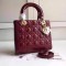 디올 오리지널 페이던트 카프스킨 lady dior bag 44450