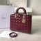 디올 오리지널 페이던트 카프스킨 lady dior bag 44550