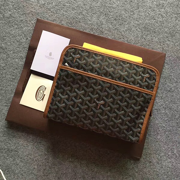 고야드 토일레트 백 G8906 Black And Tan