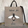 [Gucci Bestiary] 여왕벌 프린트 소프트 GG 수프림 토트백 -450950