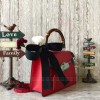 구찌 스네이크 스킨 탑 핸들 백 Gucci-Lilith -453751  -레드