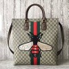 구찌 [Gucci Bestiary]  프린트 소프트 GG 수프림 남성 토트백