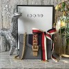 구찌 실비 [Gucci Sylvie] 가죽 미니 체인백 431666  -그레이