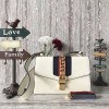 구찌 실비 [Gucci Sylvie] 가죽 숄더백 421882  -화이트