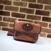 구찌 501050 GG 스웨이드 스몰 메신져 백 